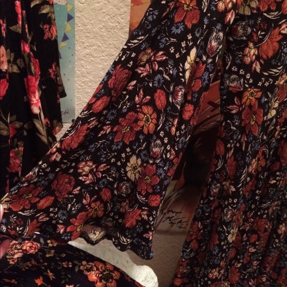 Floral American eagle long sleeve dress - Picture 2 of 5